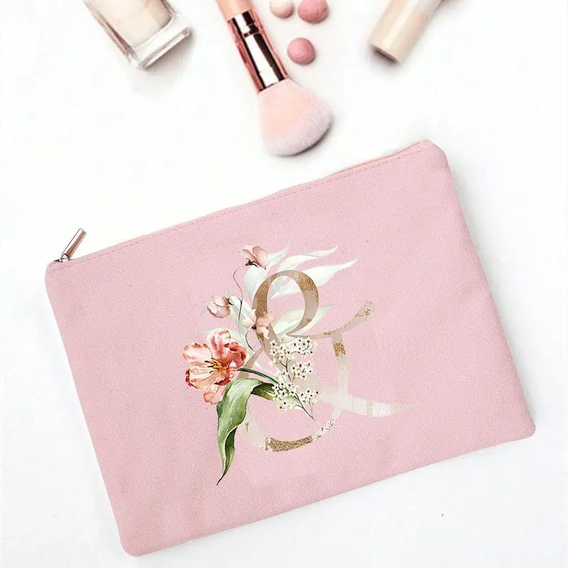 หญิงสีชมพู Clutches พิมพ์กระเป๋าสำหรับเครื่องสำอางสตรีกระเป๋าถือ Make Up กระเป๋าใส่เครื่องสำอางค์กระเป๋า Gratis Ongkir Beauty Case