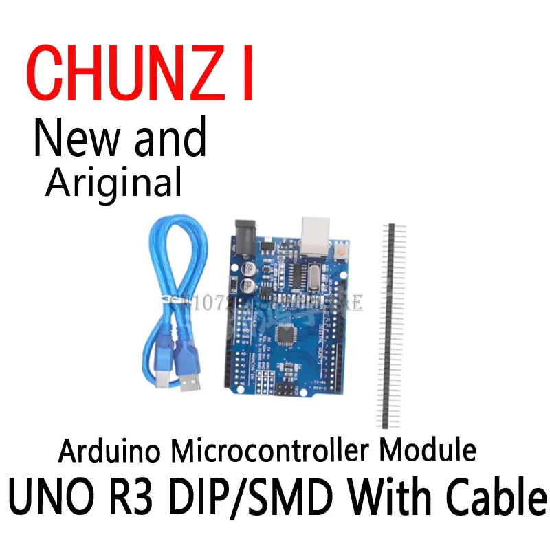 Cable USB para ATmega 328P MEGA328P MEGA16U2 para Arduino UNO R3, Carcasa CH340 CH340G UNO R3 dip smd