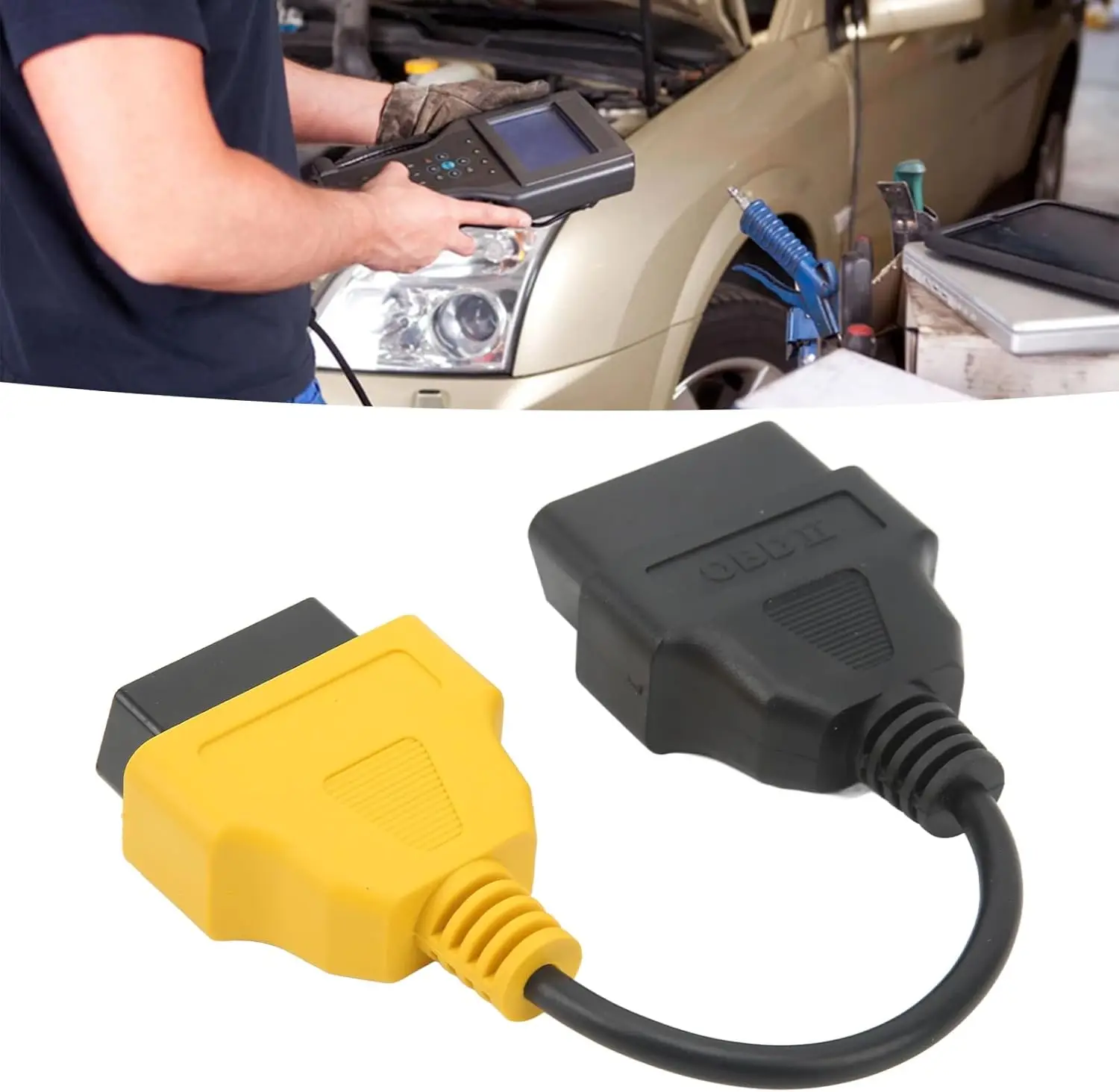 Cavo diagnostico OBD2, adattatore scanner CAN per riparazione ECU