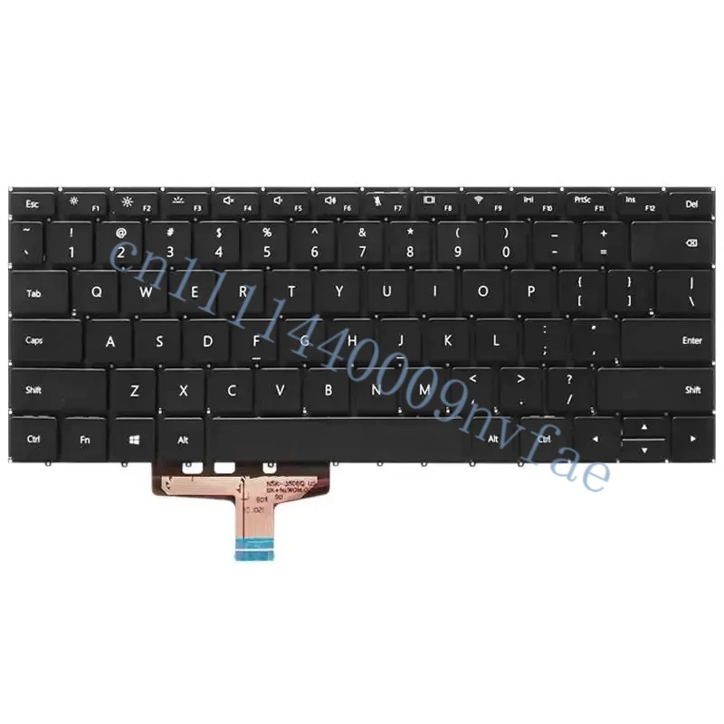 US Keyboard for HUAWEI MateBook 13 WRT-W19 WRT-W19L WRT-W19A WRT-W29 WRT-W29L HN-W19 HN-W19L WRTB-WFE9L WRT-W09 0.3