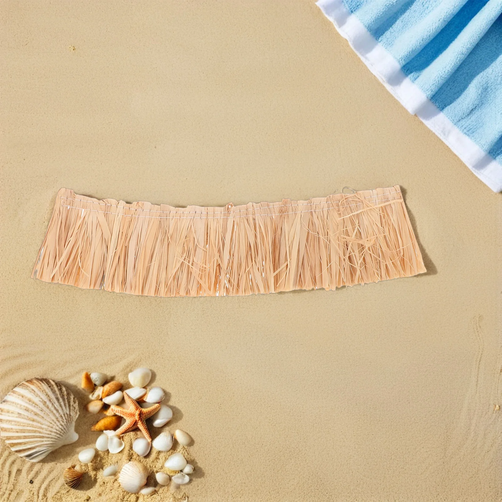 6 szt. Materiałów do mikrokrajobrazu Mini Słoma Dachowa Sztuczna Słoma do Dekoracji Domu DIY, Rękodzieła, Scen, Sztuczna Rolka Słomy