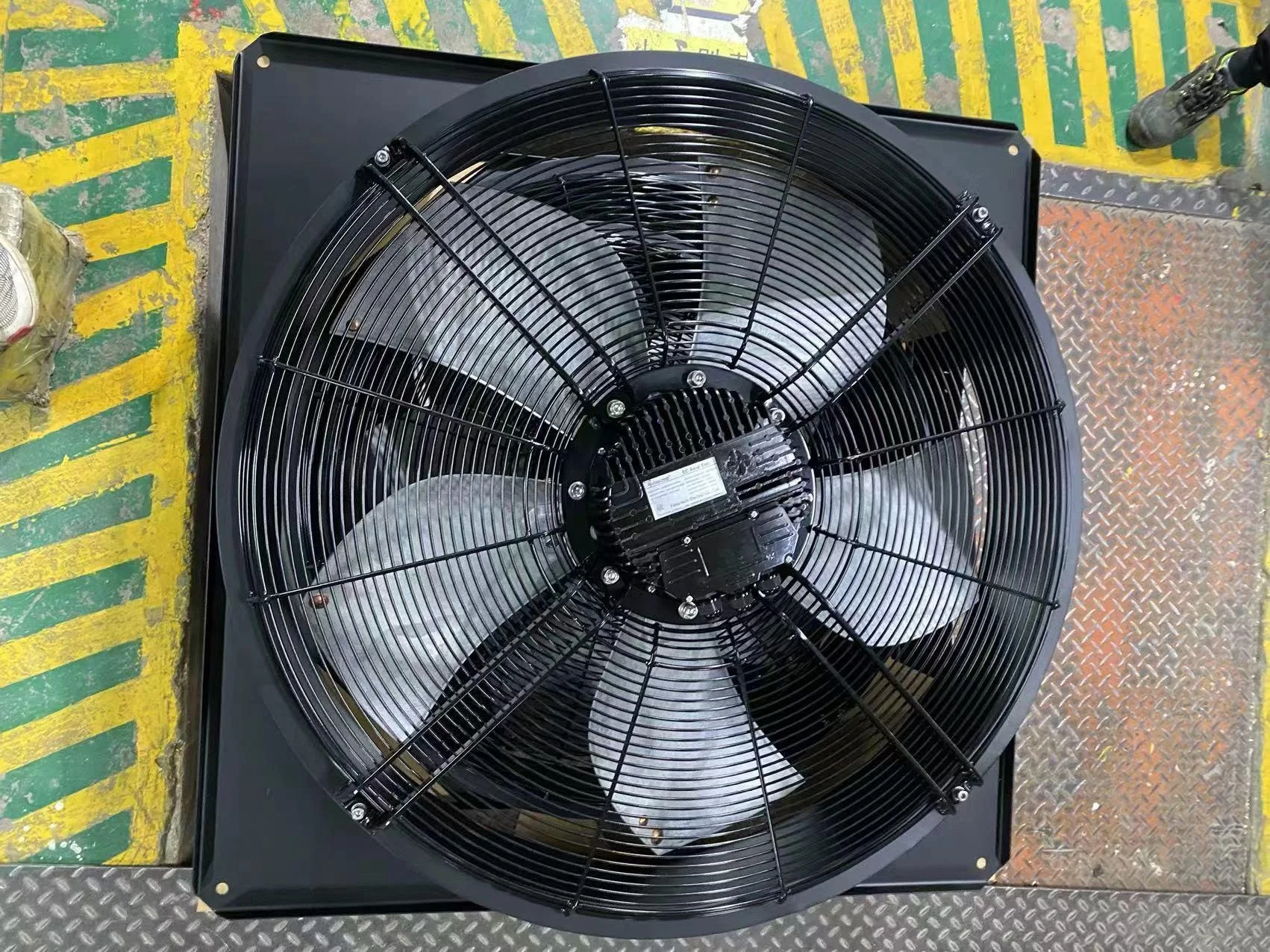 K-EC910 400V AC 4.1A  2500W 1020RPM 32000m3/h IP54 HVAC Air Conditioner Refrigeration Chiller Centrifugal Cooling Fan