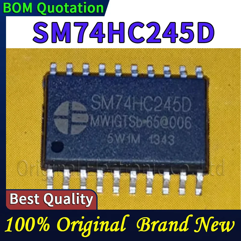 

5шт SM74HC245D В наличии Оригинальные высококачественные компоненты