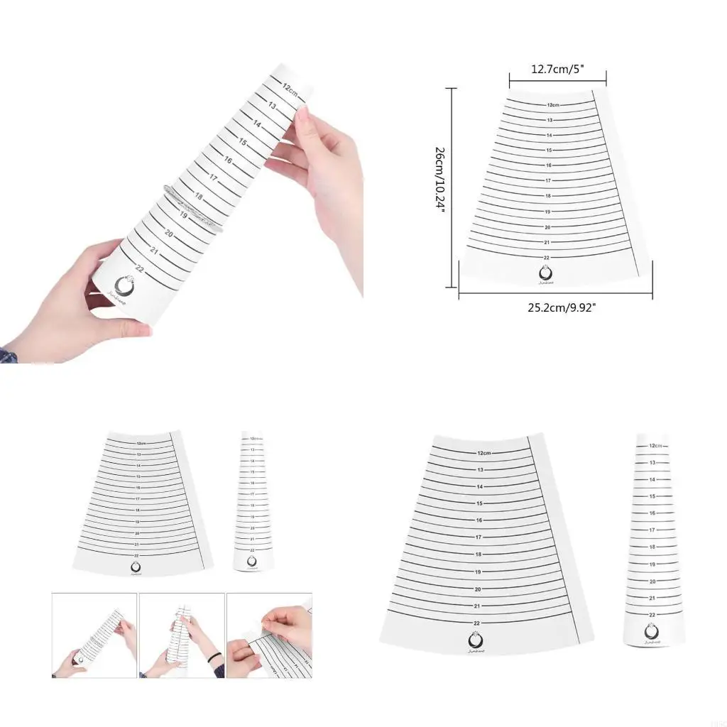 195C Bracelet Anklet Sizer Mandrel Jeweler Sizing Tool Durable Bangle Measuring Jewelry Making Tool Jewelry Repairing