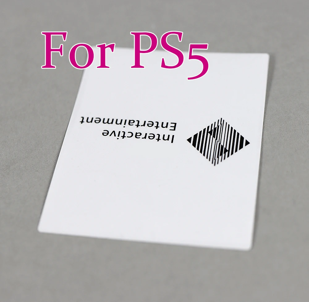 3 шт., этикетка для игрового хоста, наклейка на кожу, аксессуары для контроллера консоли PS5, упаковка в виде корпуса, картонная уплотнительная этикетка, наклейки