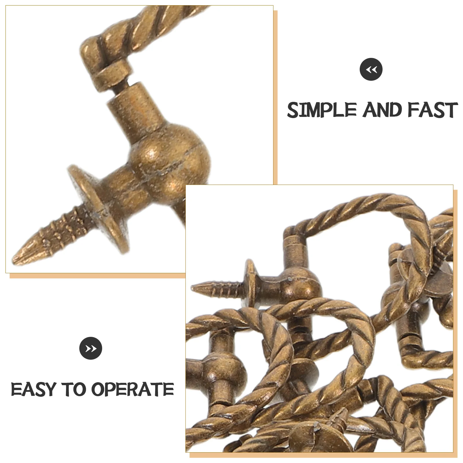 20 قطعة خمر ثقب واحد سبائك الزنك درج يسحب الرجعية مقابض للخزانة الذهب مضمد المقابض لخزانة المطبخ #6