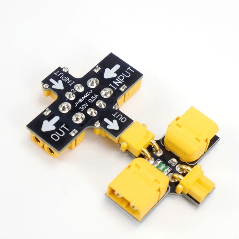 حامي ماس كهربائى 1-6S 30 فولت XT30 XT60 اختبار تركيب الصمامات وحدة توصيل آمنة لنماذج طائرة بدون طيار RC FPV