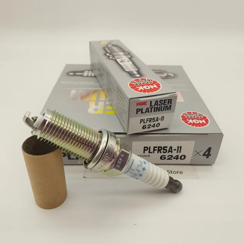 4/6PCS Original NGK PLFR5A-11 6240 Laser Platinum Spark Plugs For