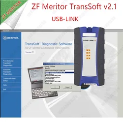 For ZF Meritor TransSoft 2.1 ( FreedomLine & SureShift ) + Keygen NEQ USB LINK Scanner