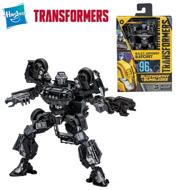 

New Original Hasbro Transformers Studio Series SS96BB N.E.S.T. Autobot Ratchet Deluxe Class Anime Original Action Figure Model
