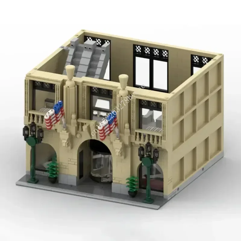 5595PCS MOC Spider Movie Building Block Oscorp Tower Model Technical Bricks Assembly Modular Architecture Street View Toys Gifts