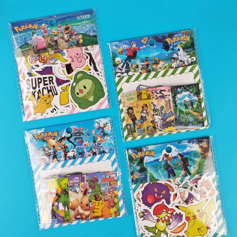 24-パック-ロット漫画ポケモンステッカーかわいい動物スクラップブッキング-diy-日記装飾文具ステッカーアルバムスティックラベル