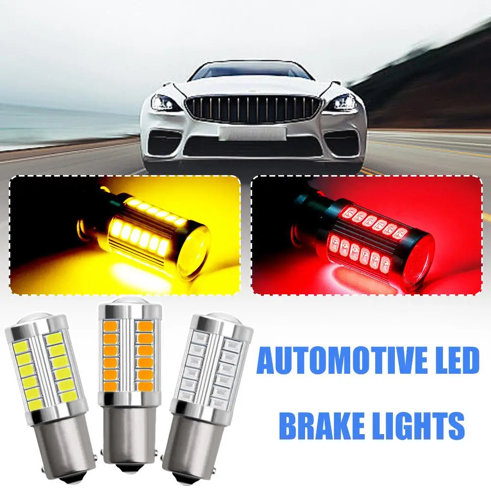 1156 1157 P21/5W BAY15D 33SMD 5630 5730 LEDs Super Brake Daytime Bright Auto 21/5w Fog 12V Lights Light Lamp Running Bulbs U7S5