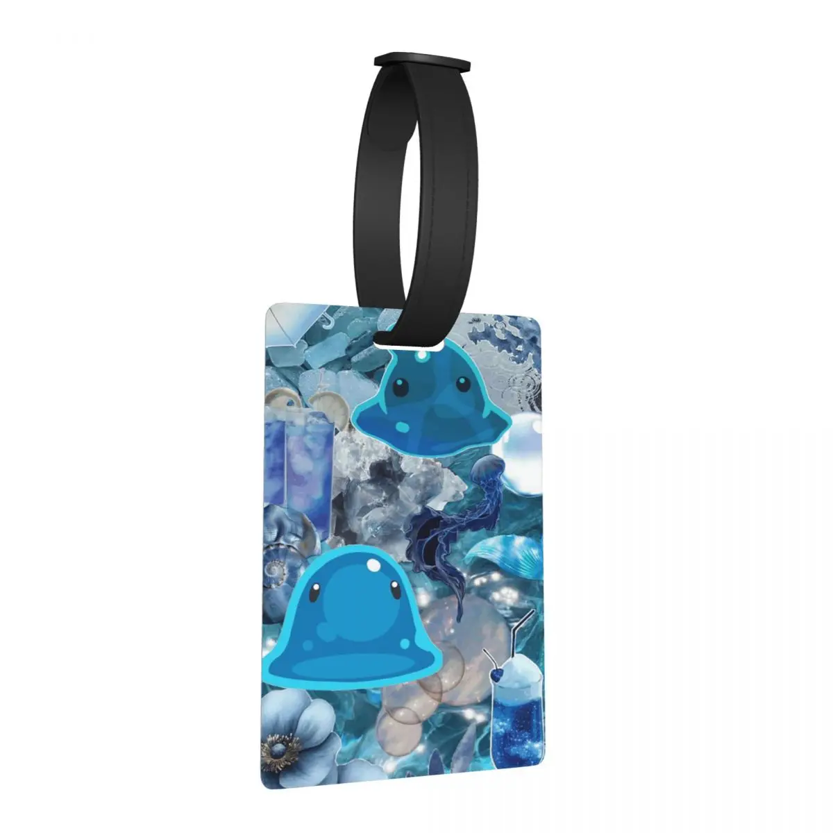 

Slime Rancher Cartoon Game Anime Cute Luggage Tags Suitcase Accessories Travel Baggage Boarding Tag Label Holder ID Name Address