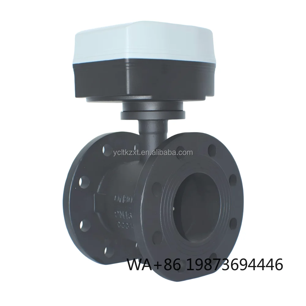 

1-8 inch cast iron WCB flanged V-type ball valve, 4-20mA motor drive IP67/IP68 PN16 customizable OEM