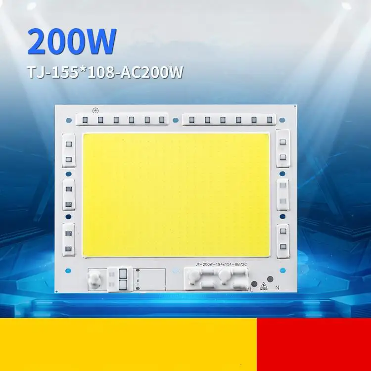 

100W/150W/200W 220V Driverless COB LED Lamp Bead for Outdoor Lighting Industrial Lighting Professional Light