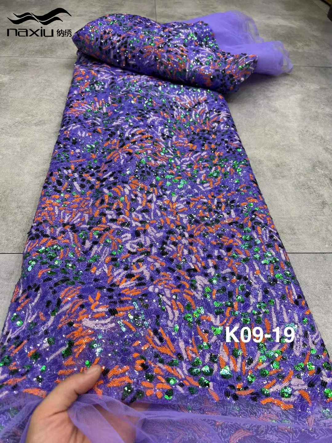 

Африканская кружевная ткань Madison, 2021, вышивка блестками, нигерийская свадебная ткань высокого качества, французский тюль, кружевная ткань для свадьбы