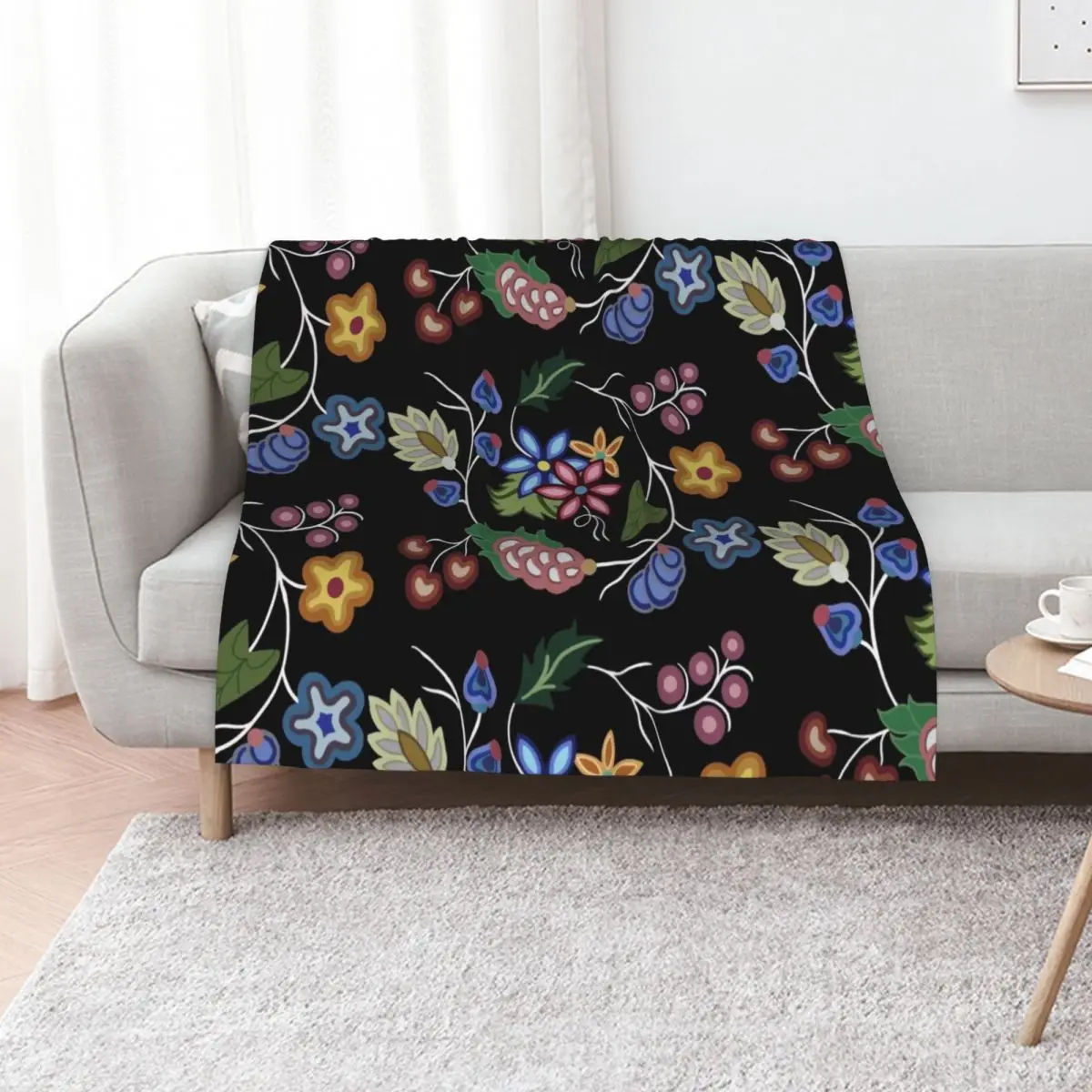 بطانية رمي Anishnawbe دافئة لهدايا عيد الميلاد الشتوية، بطانيات أريكة عملاقة فاخرة