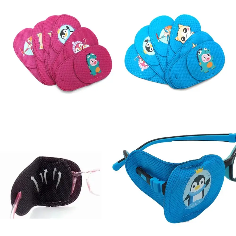 Children Health Care Amblyopia Eyepatches Cartoon Lazy Eyepatch Kids Occlusion Astigmatism Training Eyeshade