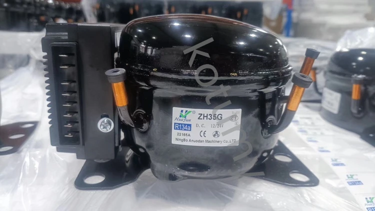 Imagem -05 - Mini Compressor de Zer Adequado para Carro e Navio 12v 24v Zh25g35g R134a