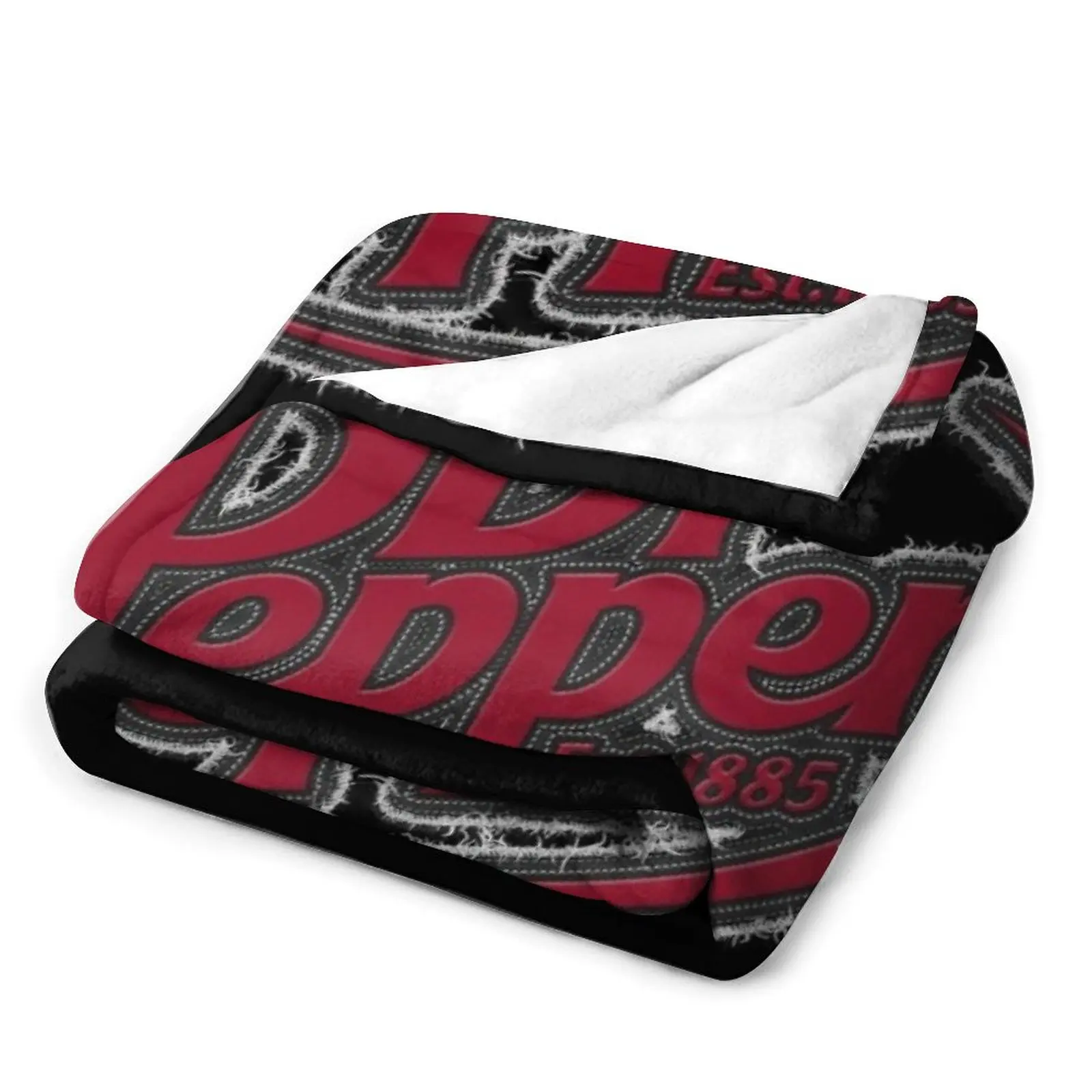 est 1885 dr pepper Throw Blanket Personalized Gift Sofa Throw Bed Fashionable Plaid on the sofa Blankets