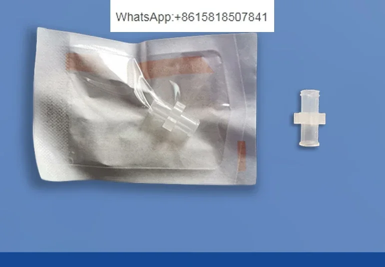 20PCS Independent sterile drug guide joint Fat grafting Double female luer straight through adapter