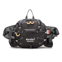 Bolso de cintura para acampar en el pecho, bolso de hombro de nailon para exteriores, bandolera de viaje, ciclismo, montar en bicicleta, correr, bolsos de escalada para hombre