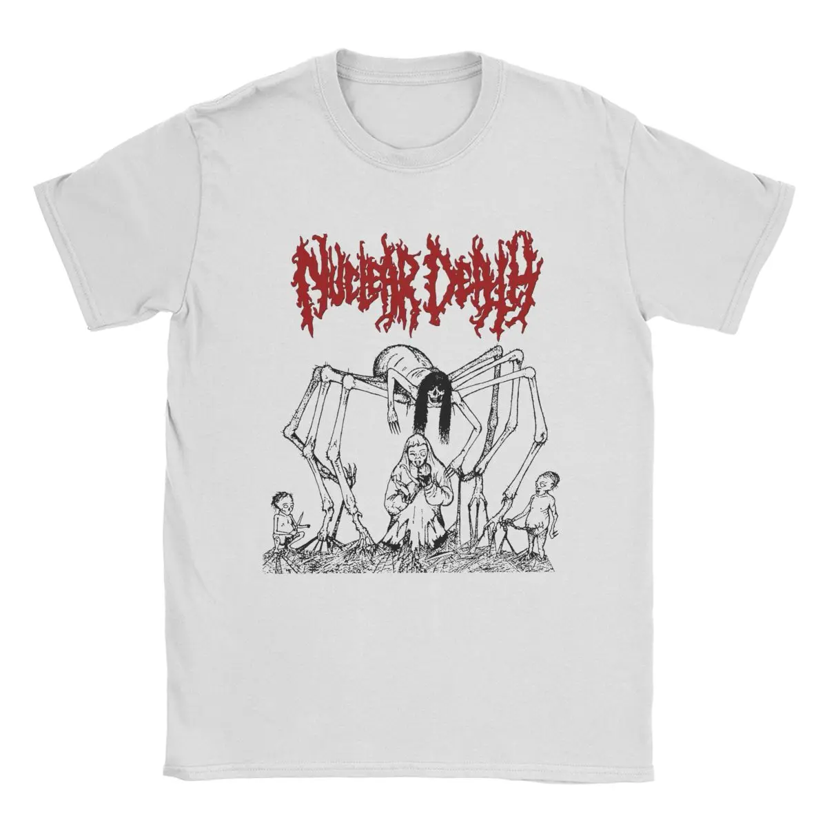 Fashion Nuclear Death Bride Of Insect T-Shirt for Men O Neck Pure Cotton T Shirt Short Sleeve Tee Shirt Gift Idea Clothes