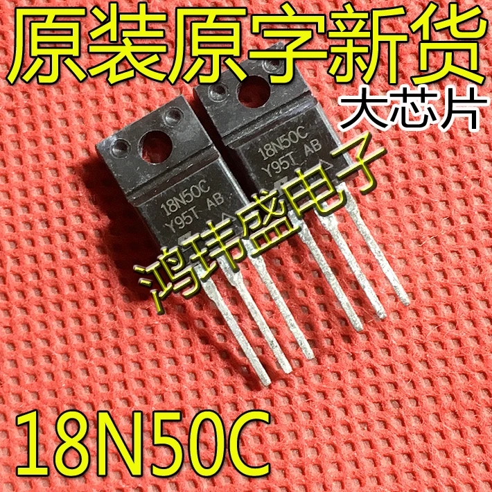 

30pcs original new FQPF18N50C 18N50C 18A 500V field-effect MOSFET transistor TO-220F