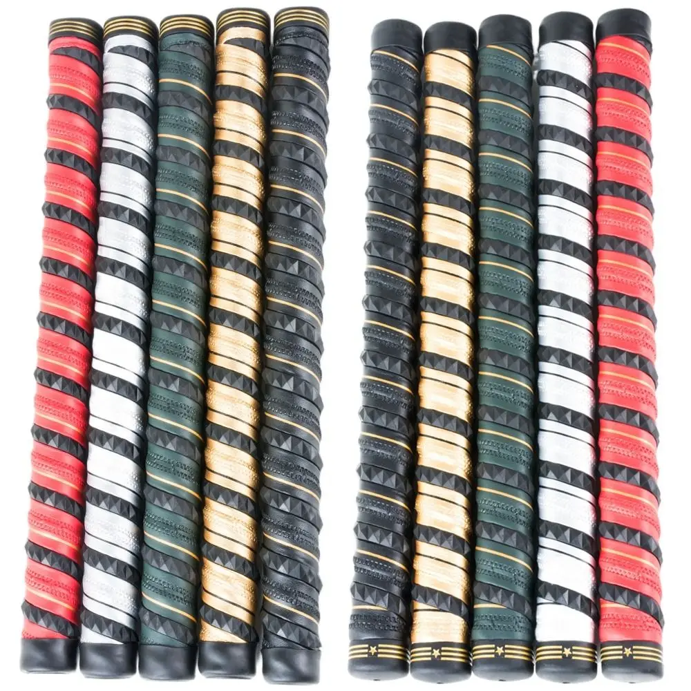 

Premium Diamond Winding Golf Club Grip Wear Resistant Non Slip Golf Club Cover Shock Absorbing PU Putter Sleeve Women