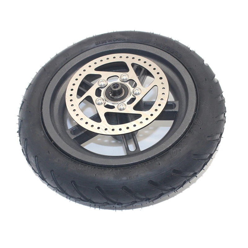 8.5 Inch Rear Wheel For Xiaomi Pro+Tire+110MM Disc Brake Electric Scooter Rear Tire Anti-Puncture Tire