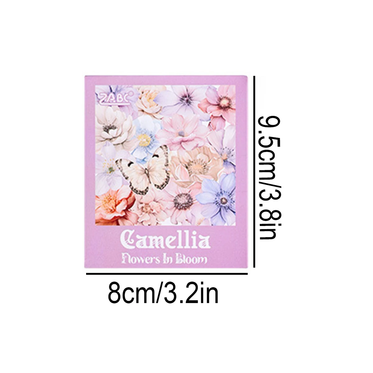 60 шт., наклейки для домашних животных с растительным цветочным узором, руководства и скрапбукинг, красивые украшенные наклейки, модные школьные принадлежности