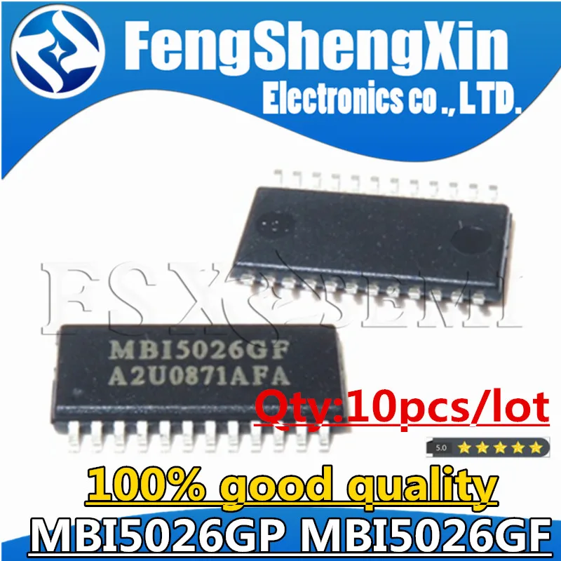 

10pcs MBI5026GP MBI5026GF SOP-24 MBI5026 Driver IC