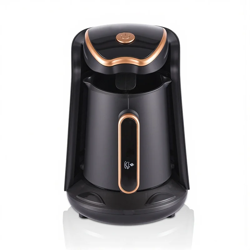 

Coffee Maker Pot Stainless Steel Moka Pot Semi-Automatic Turkish Coffee Machine Thermal Cup-B27C