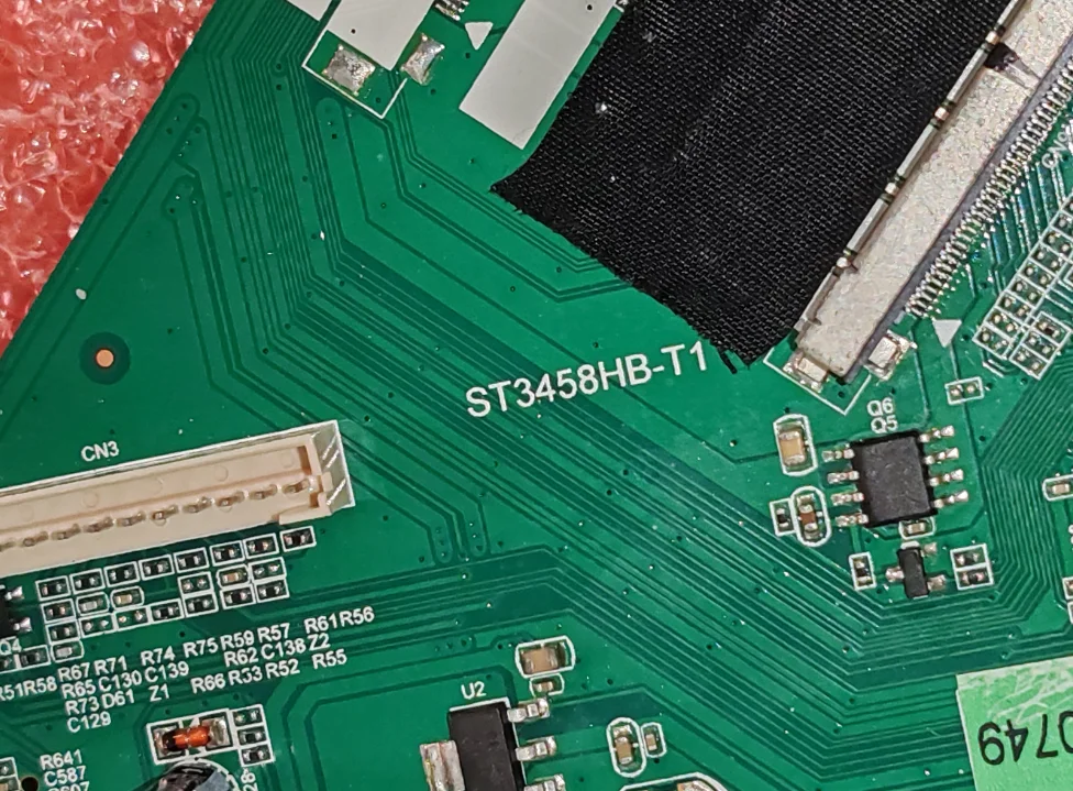 لوحة تشغيل التلفزيون ، ، ، 4K ، صورة مادية ، تم اختبارها جيدًا لشاشة LED Sanxing ، شعار KONIC