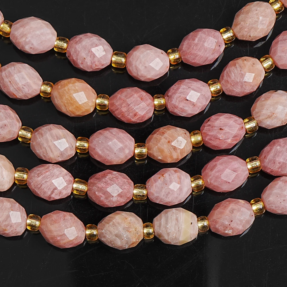 

Натуральные розовые граненые бусины из родонита 8 мм, натуральные драгоценные камни, рассыпные бусины-разделители для изготовления ювелирных изделий, браслетов и ожерелий своими руками