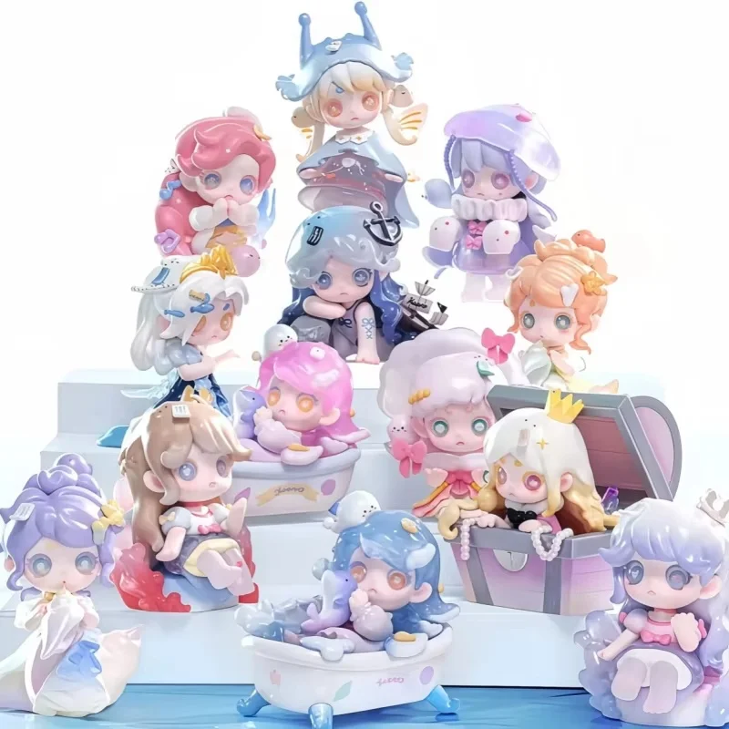 حقيقي Ouo Grsvitation X كينو أتمنى نسيم البحر سلسلة 3 العصرية صندوق أعمى لطيف فتاة سطح المكتب حلية هدية عيد الميلاد لعبة تحصيل