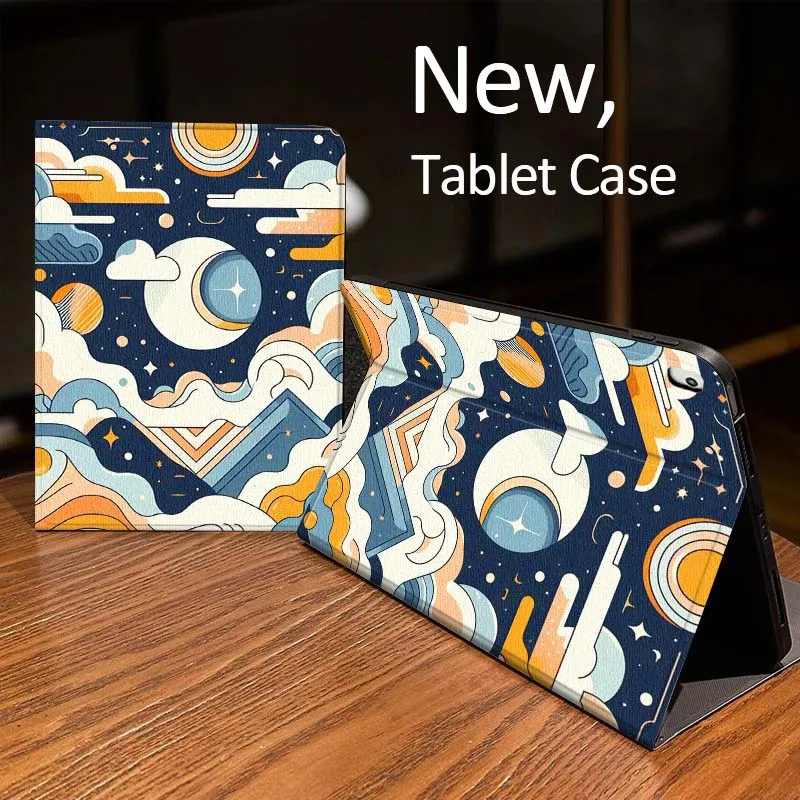 

Cartoon Starry Night Sky Case For iPad Pro mini Air 1 2 4 3 5 6 7 8gen 9gen 11 M2 M3 M4 6th 7th 10th 11th Gen 2025 Tablet