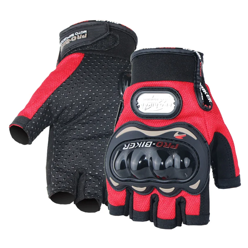 Motorcycle Half Finger Gloves Cycling Skateboard Riding Gloves for Bikers And Skateboarders