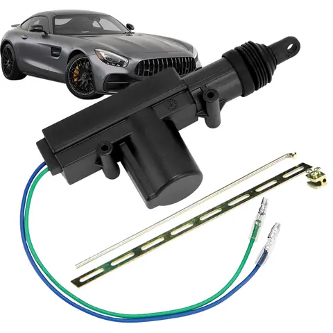 12V 자동차 잠금 시스템 액추에이터 자동차 중앙 도어 잠금 모터 키트 헤비 듀티 12V 전원 잠금 시스템 단일 건 유형 키트
