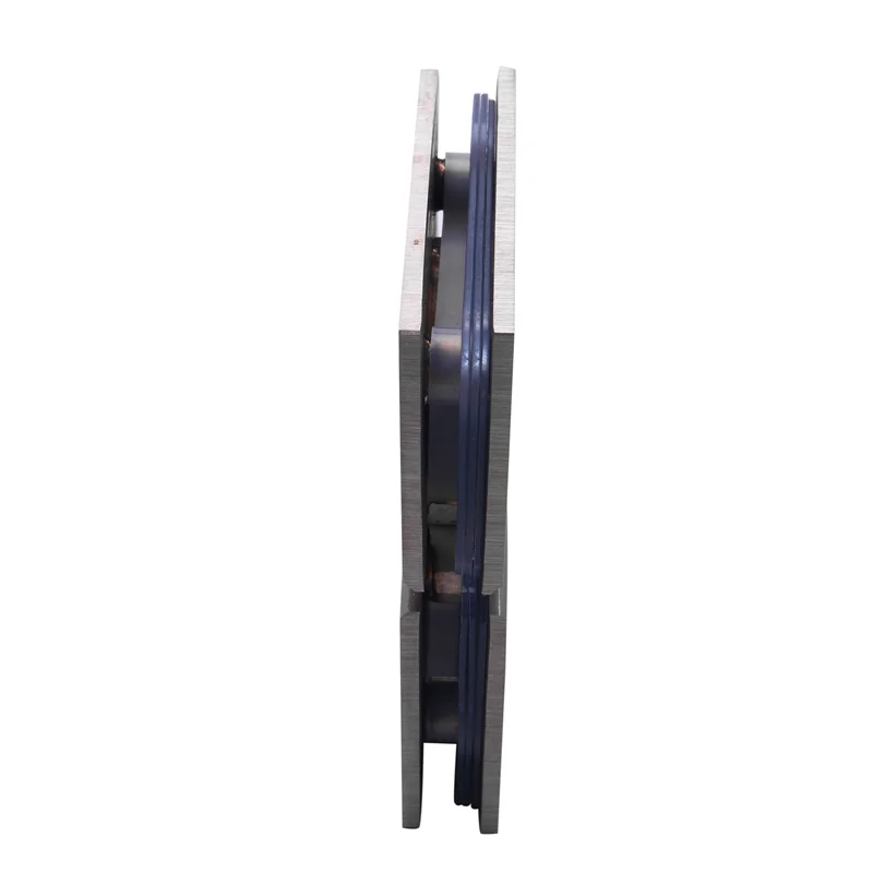 AA49 3X resistente 180 grados puerta de vidrio gabinete escaparate gabinete Clip puerta de ducha de vidrio bisagra acero inoxidable pulido