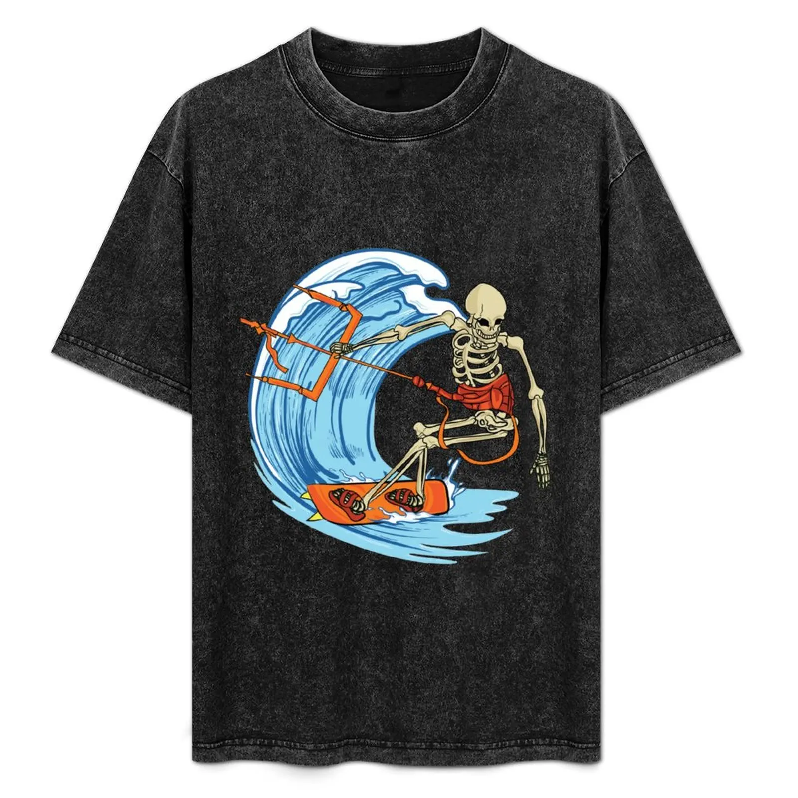 

kitesurfing T-Shirt Big and Tall Solid Color T-Shirt