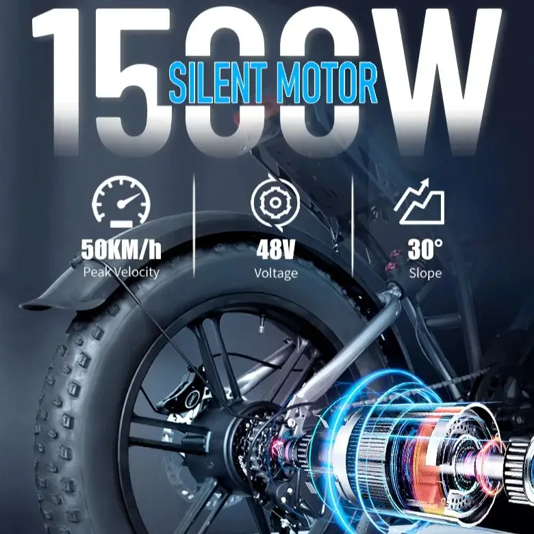 DEEPOWER S7Pro دراجة كهربائية للطرق الوعرة لمحرك 1500 وات وبطارية LG 48 فولت 60 أمبير مع دراجة جبلية جبلية لجميع التضاريس