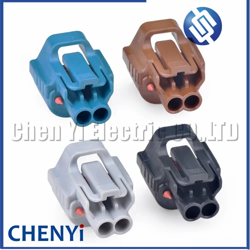 Imagen 2 del producto Conector de 2 pines enchufe del inyector de combustible PA847-02127 15316989   6189-0670 90980-11285 para Toyota Lexus izusu Nippon Denso Naza Nissan
