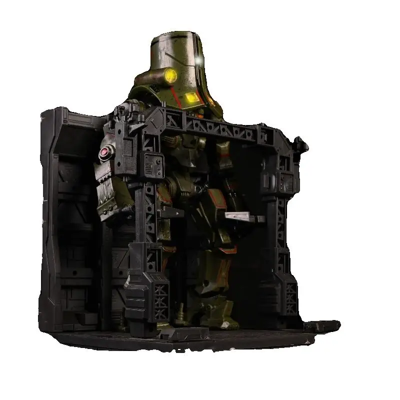 

18Cm Pacific Rim Gipsydanger Crimsontyphoon Strikereureka Chernoalpha Action Figure Luminous Mech Model Kid Toys Gift