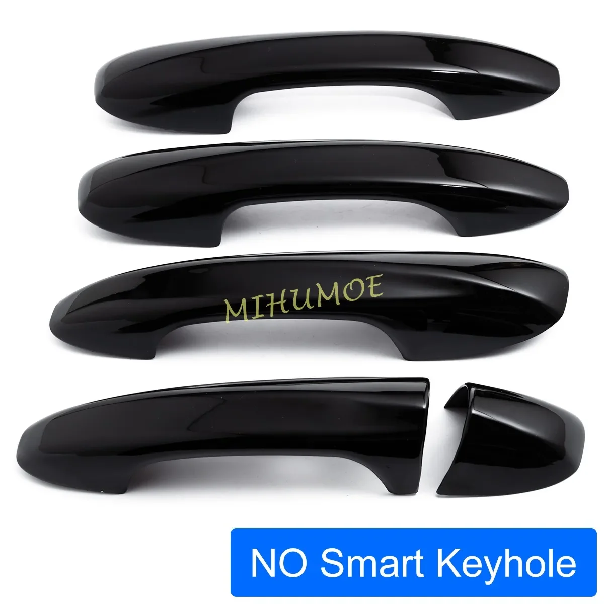 

Glossy Black Door Handle Strip Cover Trim For Mercedes Benz A B C E Class GLA GLB GLC CLA EQC W177 W247 H247 X247 X253 C118 N293