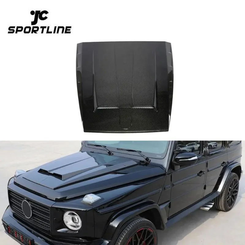 

Carbon Fiber G63 Engine Hoods Vents for Mercedes-Benz W463 G-Class G500 G550 AMG 2019
