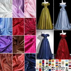 Luxury Glossy Liquid Satin Fabric Wide 1.5M Galaxy Water Gloss Satin Fabric for Dress Suit Clothing Fashion Designer Material