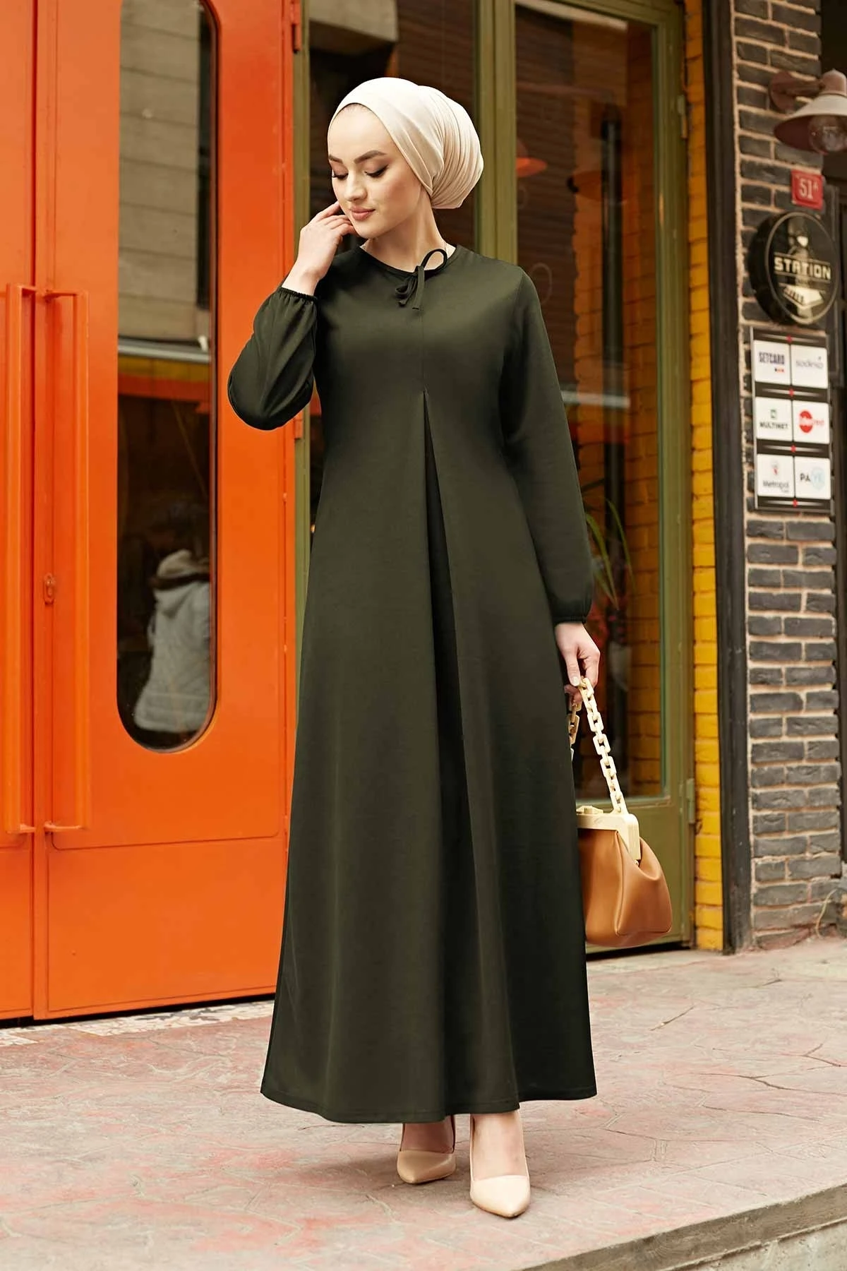 

Dress women's dresses 2021 kaftan abaya long Muslim evening dresses hijab abayas Turkish Hijab Party Casual women clothes