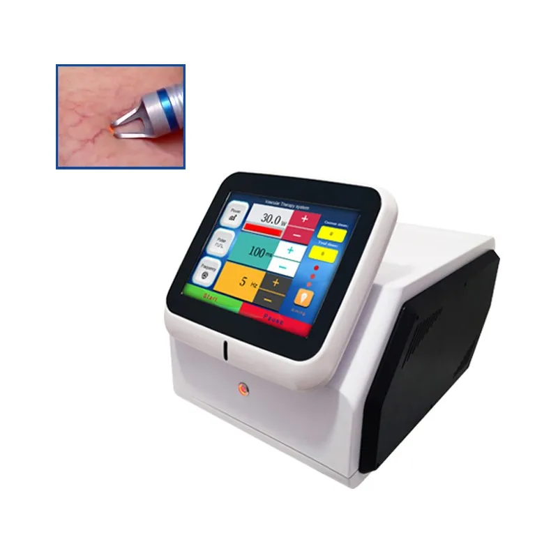 Portable High Power 60W/30W 1470nm 980nm Laser For Fiber Optic Facial And Body Shaping